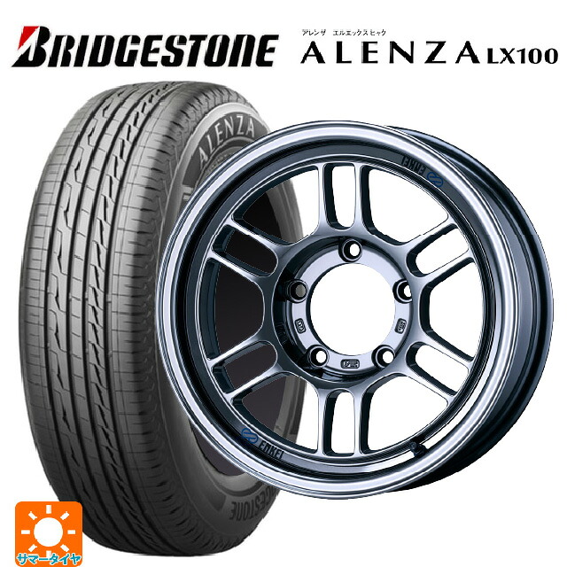 215/65R16 98H ブリヂストン アレンザLX100 正規品 # エンケイ オールロード RPT1 # SBC 16-6J 国産車用 サマータイヤホイール4本セット