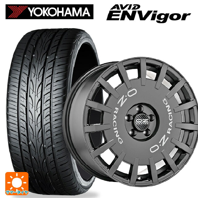 スバル レヴォーグ(VN系)用 225/45R18 95W ヨコハマ エービット エンビガー S321 オーゼット レーシング ラリーレーシング DG 新品サマータイヤホイール 4本セット