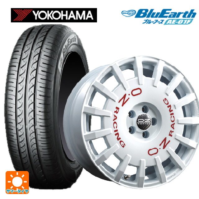185/55R16 83V ヨコハマ ブルーアース AE01F オーゼット レーシング ラリーレーシング WH 16-6.5J 国産車用 サマータイヤホイール4本セット