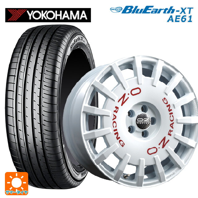 195/60R17 90H ヨコハマ ブルーアースXT AE61 オーゼット レーシング ラリーレーシング WH 17-7J 国産車用 サマータイヤホイール4本セット｜タイヤホイール専門店コニシタイヤ