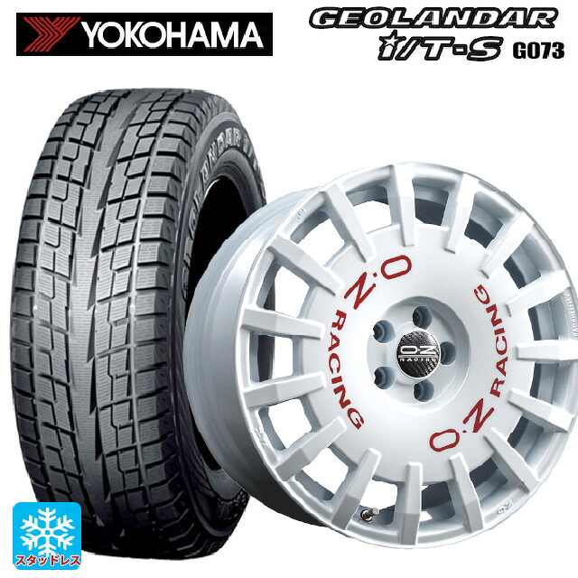 2025年製 215/65R16 98Q ヨコハマ ジオランダー ITS G073 正規品 オーゼット レーシング ラリーレーシング WH 16-6.5J 国産車用 スタッドレスタイヤホイール4本セット