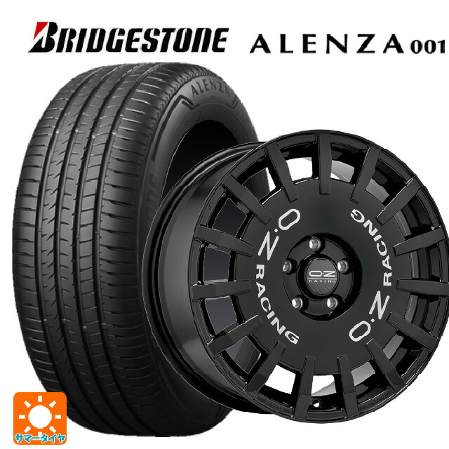 スバル フォレスター(SL系)用 225/55R18 98V ブリヂストン アレンザ001 正規品 オーゼット レーシング ラリーレーシング # GBK 新品サマータイヤホイール 4本セット