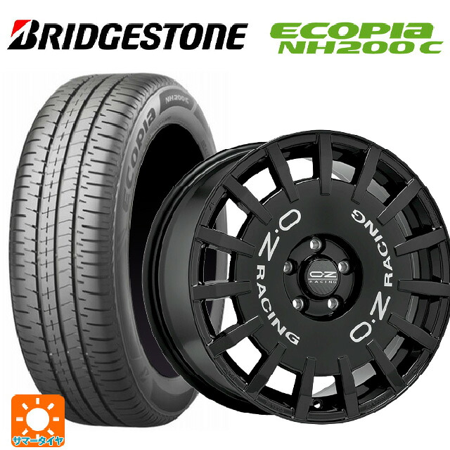 195/45R17 81W ブリヂストン エコピア NH200C 正規品 オーゼット レーシング ラリーレーシング GBK 17-7J 国産車用 サマータイヤホイール4本セット｜タイヤホイール専門店コニシタイヤ 159,115円