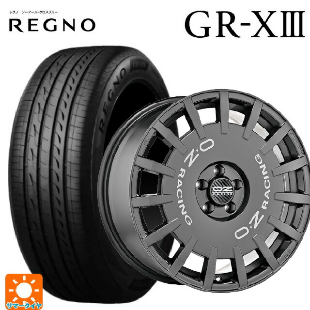 マツダ CX-80(KL5/KL3系)用 235/55R19 101V ブリヂストン レグノ GR-X3 正規品 オーゼット レーシング ラリーレーシング DG 新品サマータイヤホイール 4本セット 243,125円