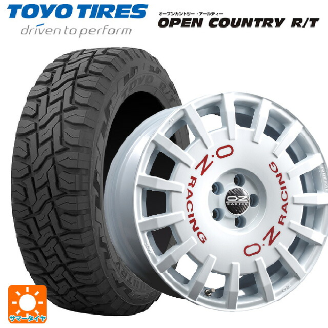 ミツビシ デリカD:5(3DA系)用 215/70R16 100Q トーヨー オープンカントリー RT ブラックレター オーゼット レーシング ラリーレーシング WH 新品サマータイヤホイール 4本セット