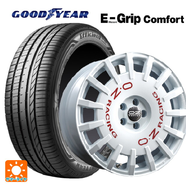 ホンダ Super-ONE(スーパーワン)(JG6)用 195/45R16 84V XL グッドイヤー エフィシェントグリップ コンフォート オーゼット レーシング ラリーレーシング WH 新品サマータイヤホイール 4本セット|タイヤホイール専門店コニシタイヤ