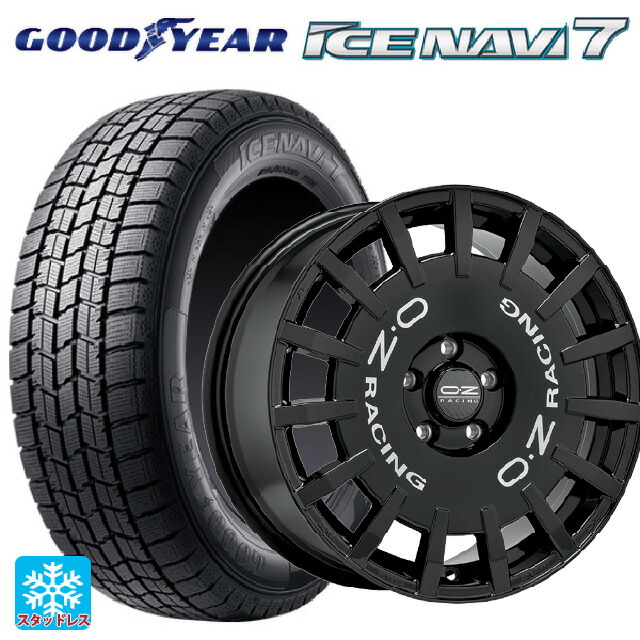 215/50R17 91Q グッドイヤー アイスナビ7(数量限定) # オーゼット レーシング ラリーレーシング GBK 17-7J 国産車用 スタッドレスタイヤホイール4本セット｜タイヤホイール専門店コニシタイヤ