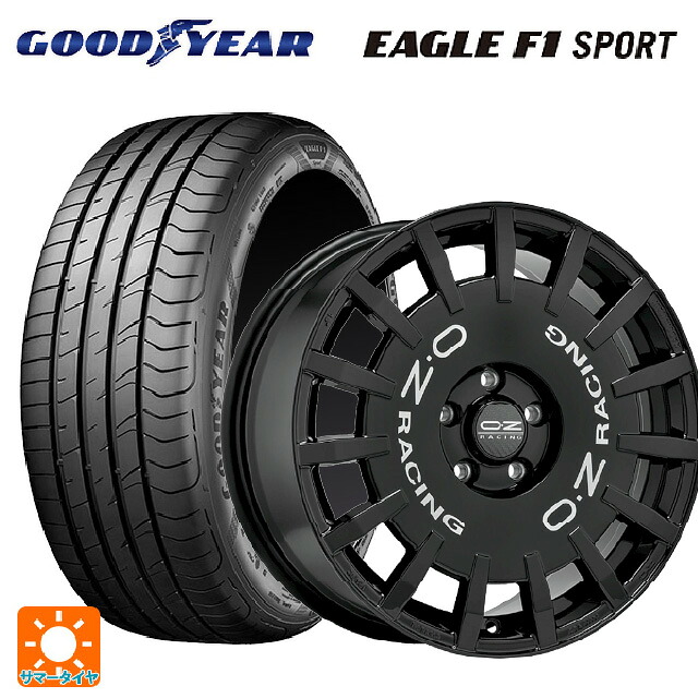 2023年製 235/45R17 94W グッドイヤー イーグルF1 スポーツ # オーゼット レーシング ラリーレーシング GBK 17-8J 国産車用 サマータイヤホイール4本セット 147,830円