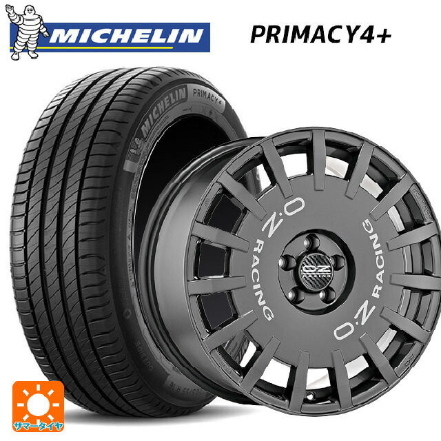 225/50R16 92W ミシュラン プライマシー4＋ 正規品 オーゼット レーシング ラリーレーシング DG 16-6.5J 国産車用 サマータイヤホイール4本セット