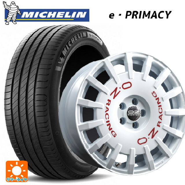 215/60R17 100V XL ミシュラン 正規品 Eプライマシー オーゼット レーシング ラリーレーシング WH 17-7J 国産車用 サマータイヤホイール4本セット