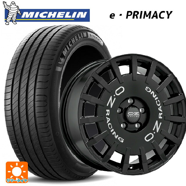 215/60R17 100V XL ミシュラン 正規品 Eプライマシー オーゼット レーシング ラリーレーシング GBK 17-7J 国産車用 サマータイヤホイール4本セット