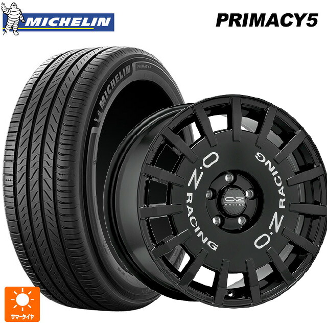 225/50R18 99W XL ミシュラン プライマシー5 正規品 オーゼット レーシング ラリーレーシング # GBK 18-8J 国産車用 サマータイヤホイール4本セット｜タイヤホイール専門店コニシタイヤ