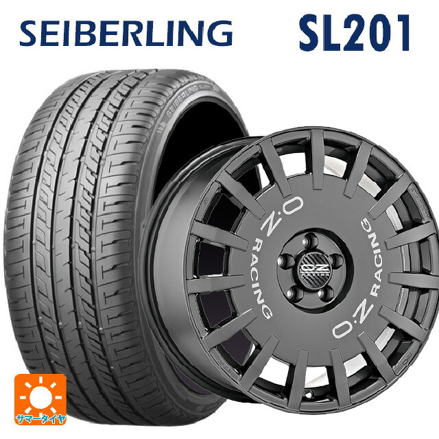 245/45R18 100W XL セイバーリング セイバーリング SL201(ブリヂストン工場生産) オーゼット レーシング ラリーレーシング DG 18-8J 国産車用 サマータイヤホイール4本セット|タイヤホイール専門店コニシタイヤ