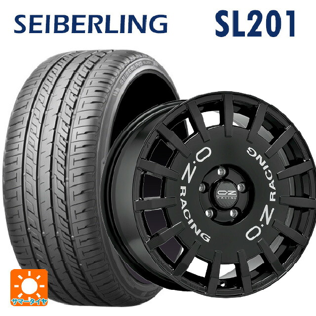 トヨタ GRヤリス(PA系)用 235/40R18 95W XL セイバーリング セイバーリング SL201(ブリヂストン工場生産） オーゼット レーシング ラリーレーシング # GBK 新品サマータイヤホイール 4本セット