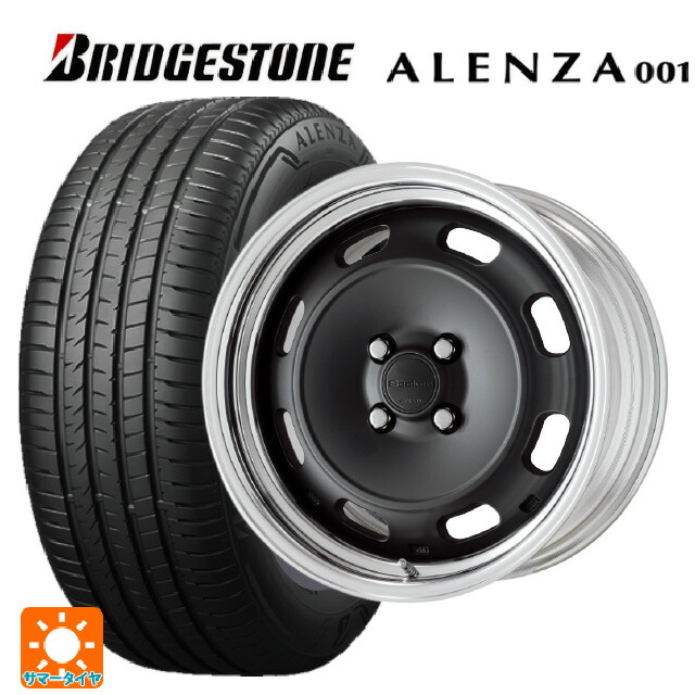 225/55R18 98V ブリヂストン アレンザ001 正規品 ワーク シーカー DT MBL 18-7.5J 国産車用 サマータイヤホイール4本セット