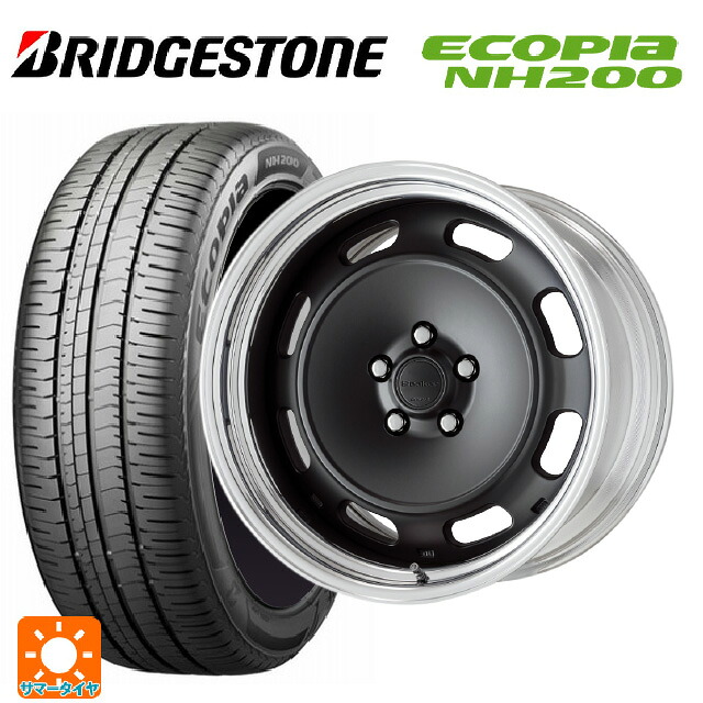 215/50R17 91V ブリヂストン エコピア NH200 正規 ワーク シーカー DT MBL 17-7J 国産車用 サマータイヤホイール4本セット|タイヤホイール専門店コニシタイヤ