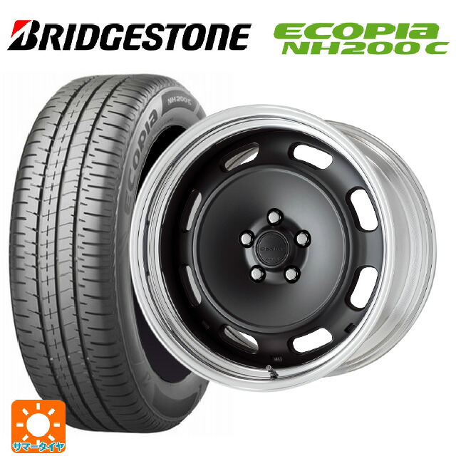 スズキ スイフトスポーツ(ZC33S)用 195/45R17 81W ブリヂストン エコピア NH200C 正規品 ワーク シーカー DT MBL 新品サマータイヤホイール 4本セット|タイヤホイール専門店コニシタイヤ