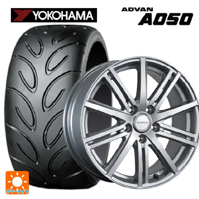 245/40R18 93V ヨコハマ アドバン A050 正規品 ブリヂストン バルミナ BR10 S 18-7.5J 国産車用 サマータイヤホイール4本セット