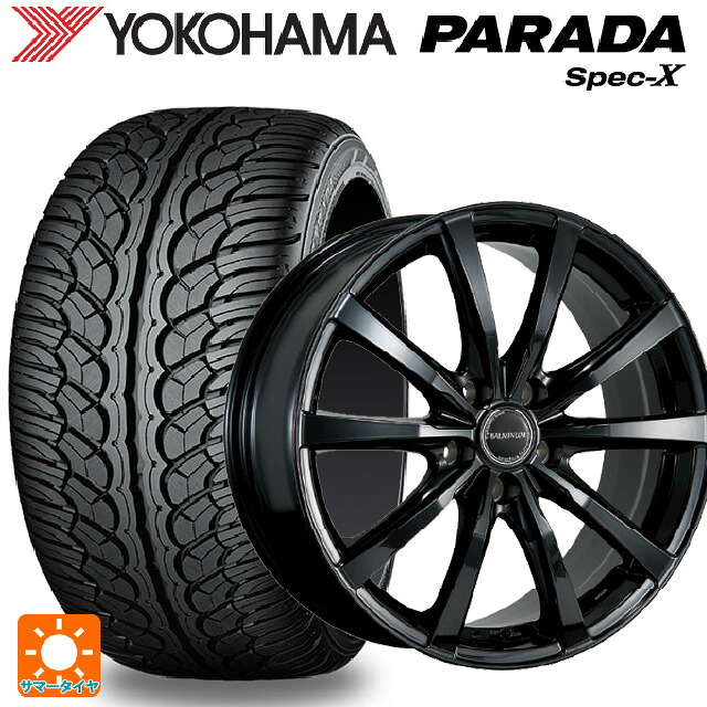 トヨタ bZ4X(11/15系)用 235/60R18 103V ヨコハマ パラダ PA02 ブリヂストン バルミナ LS10 B 新品サマータイヤホイール 4本セット