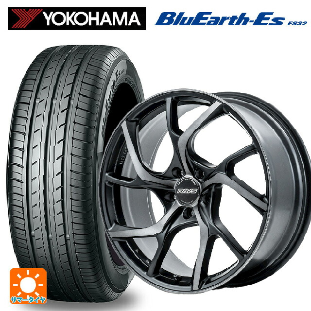 225/35R19 84W ヨコハマ ブルーアースEs ES32 レイズ VMF C 01 プレミアム PH 19-8J 国産車用 サマータイヤホイール4本セット