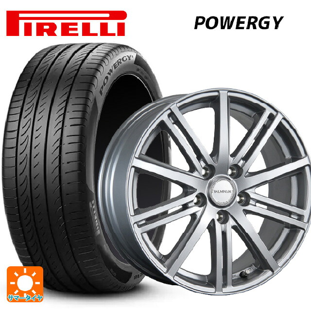 225/55R18 98H ピレリ パワジー 正規品 ブリヂストン バルミナ BR10 S 18-7.5J 国産車用 サマータイヤホイール4本セット｜タイヤホイール専門店コニシタイヤ 92,510円