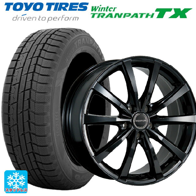 2024年製 165/65R14 79Q トーヨー ウインタートランパス TX # ブリヂストン バルミナ LS10 B 14-4.5J 国産車用 スタッドレスタイヤホイール4本セット