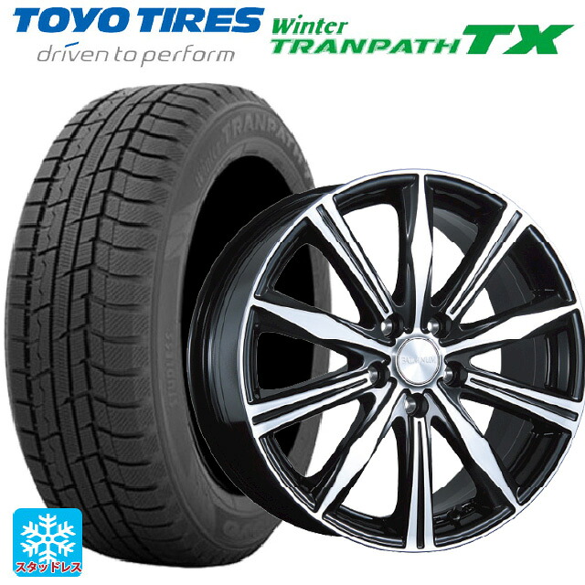 2024年製 165/65R14 79Q トーヨー ウインタートランパス TX # ブリヂストン バルミナ K10 B/N 14-4.5J 国産車用 スタッドレスタイヤホイール4本セット 56,112円