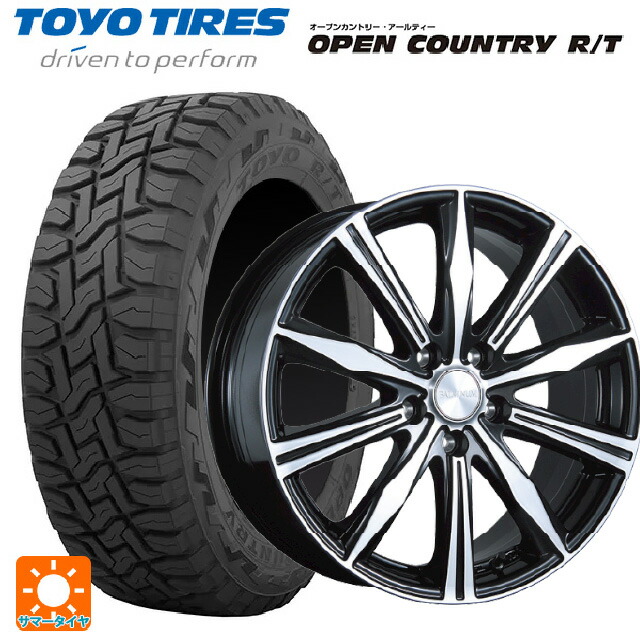 215/70R16 100Q トーヨー オープンカントリー RT ブラックレター ブリヂストン バルミナ K10 B/N 16-6.5J 国産車用 サマータイヤホイール4本セット