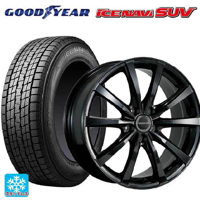 225/70R16 103Q グッドイヤー アイスナビ SUV # ブリヂストン バルミナ LS10 B 16-6J 国産車用 スタッドレスタイヤホイール4本セット|タイヤホイール専門店コニシタイヤ