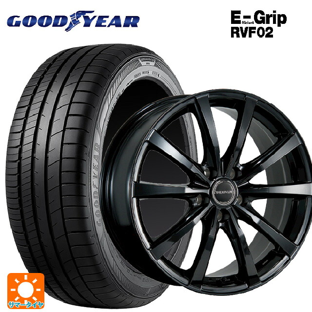 ニッサン キックス(P16系)用 215/65R16 98H グッドイヤー エフィシェントグリップ RVF02 ブリヂストン バルミナ LS10 B 新品サマータイヤホイール 4本セット|タイヤホイール専門店コニシタイヤ