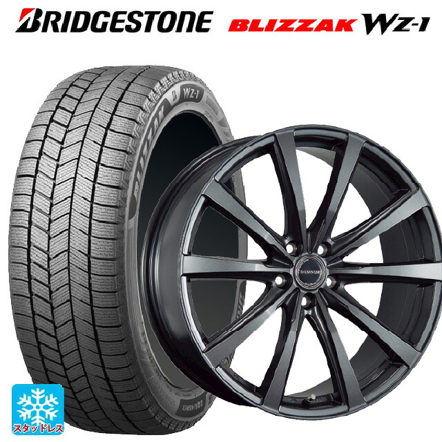 レクサス NX(20系)用 2025年製 235/60R18 107Q XL ブリヂストン ブリザック WZ1 正規品 ブリヂストン バルミナ LS10 GM 新品スタッドレスタイヤホイール 4本セット