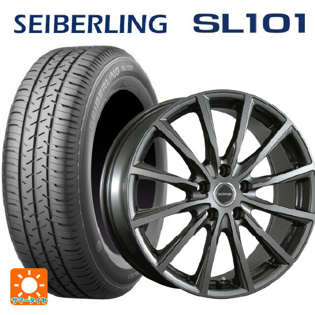 185/70R14 88S セイバーリング セイバーリング SL101(ブリヂストン工場生産） ブリヂストン バルミナ AR12 GM2 14-5.5J 国産車用 サマータイヤホイール4本セット