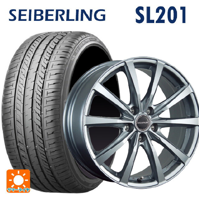 225/40R18 92W XL セイバーリング セイバーリング SL201(ブリヂストン工場生産) ブリヂストン バルミナ LS10 SG 18-7.5J 国産車用 サマータイヤホイール4本セット|タイヤホイール専門店コニシタイヤ