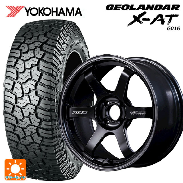 185/60R16 86H ヨコハマ ジオランダー X-AT G016 ブラックレター 正規品 レイズ ボルクレーシング TE37 ソニックブラックシャドウ LTD PH 16-6J 国産車用 サマータイヤホイール4本セット|タイヤホイール専門店コニシタイヤ
