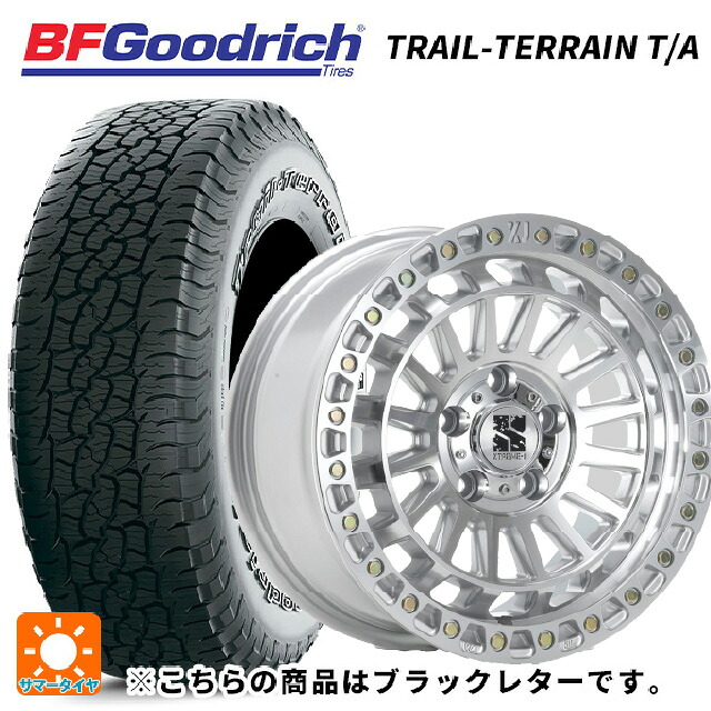 235/55R18 104H XL BFグッドリッチ トレイルテレーン T/A ブラックレター 正規品 エムエルジェイ エクストリームJ XJ08 グロスマシンド 18-8J 国産車用 サマータイヤホイール4本セット|タイヤホイール専門店コニシタイヤ