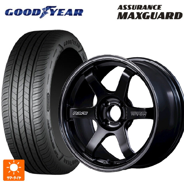 185/60R16 86H グッドイヤー アシュアランス マックスガード レイズ ボルクレーシング TE37 ソニックSL PH 16-6J 国産車用 サマータイヤホイール4本セット 135,985円