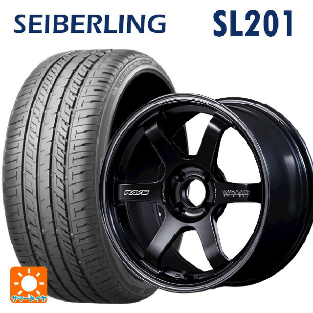 165/55R15 75V セイバーリング セイバーリング SL201(ブリヂストン工場生産） レイズ ボルクレーシング TE37 ソニックSL PH 15-5J 国産車用 サマータイヤホイール4本セット
