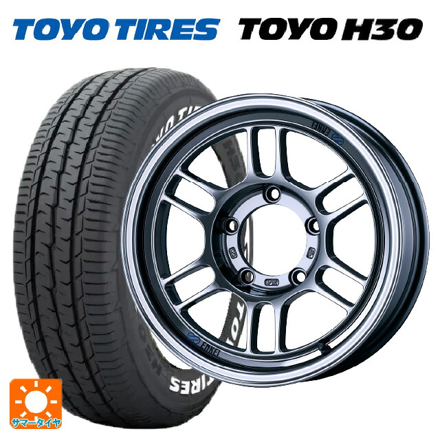 215/65R16 109/107R トーヨー H30 ホワイトレター エンケイ オールロード RPT1 SBC 16-5.5J 国産車用 サマータイヤホイール4本セット