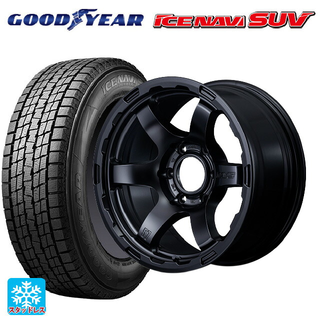 トヨタ ランドクルーザープラド(150系)用 265/65R17 112Q グッドイヤー アイスナビ SUV レイズ グラムライツ 57DRX HD SB 新品スタッドレスタイヤホイール 4本セット