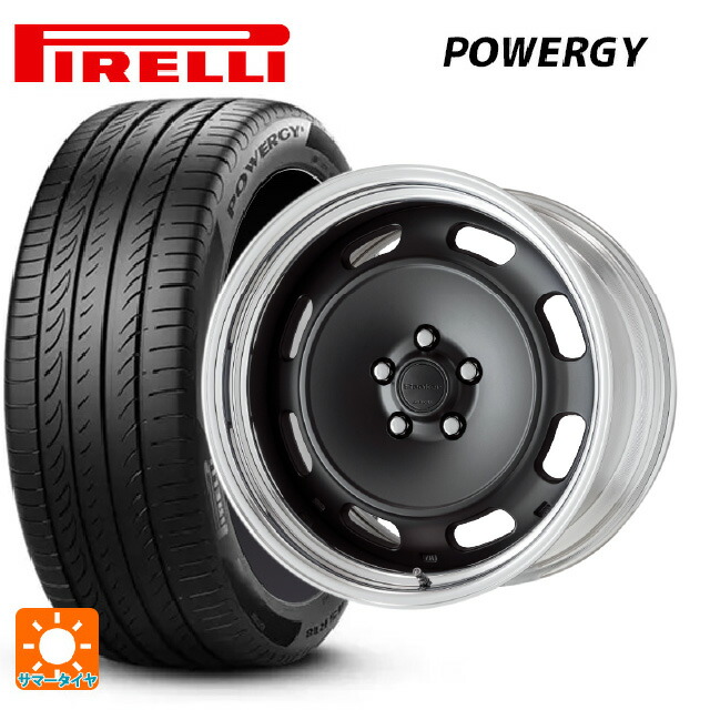 225/55R18 98H ピレリ パワジー 正規品 ワーク シーカー DT MBL 18-8J 国産車用 サマータイヤホイール4本セット｜タイヤホイール専門店コニシタイヤ