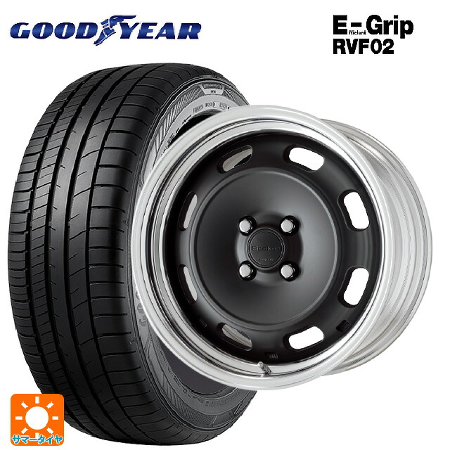 175/60R16 82H グッドイヤー エフィシェントグリップ RVF02 ワーク シーカー DT MBL 16-6J 国産車用 サマータイヤホイール4本セット|タイヤホイール専門店コニシタイヤ