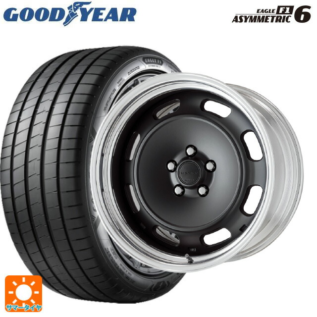 245/40R18 97Y XL グッドイヤー イーグル F1 アシメトリック6 ワーク シーカー DT MBL 18-8.5J 国産車用 サマータイヤホイール4本セット 185,570円