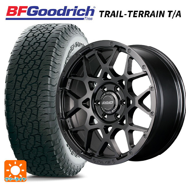 トヨタ ランドクルーザー250(250系)用 275/55R20 113T BFグッドリッチ トレイルテレーン T/A ホワイトレター 正規品 レイズ チームデイトナ M8 ブラックエディション BOJ 新品サマータイヤホイール 4本セット