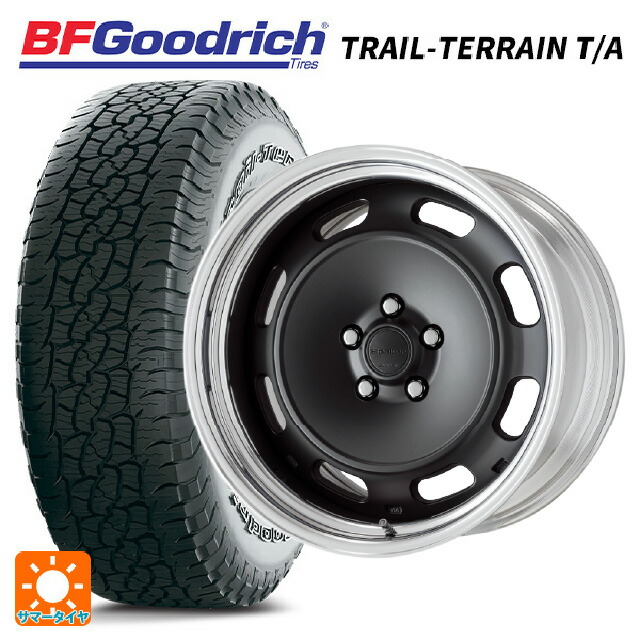245/65R17 111T XL BFグッドリッチ トレイルテレーン T/A ホワイトレター 正規品 ワーク シーカー DT MBL 17-7J 国産車用 サマータイヤホイール4本セット
