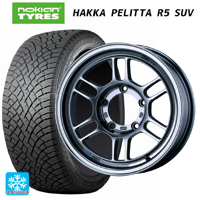 215/65R16 102R XL ノキアン ハッカペリッタR5 SUV エンケイ オールロード RPT1 SBC 16-5.5J 国産車用 スタッドレスタイヤホイール4本セット 138,590円