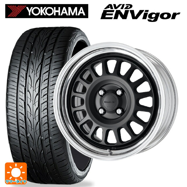 225/45R18 95W ヨコハマ エービット エンビガー S321 ワーク シーカー FD MBL 18-7.5J 国産車用 サマータイヤホイール4本セット