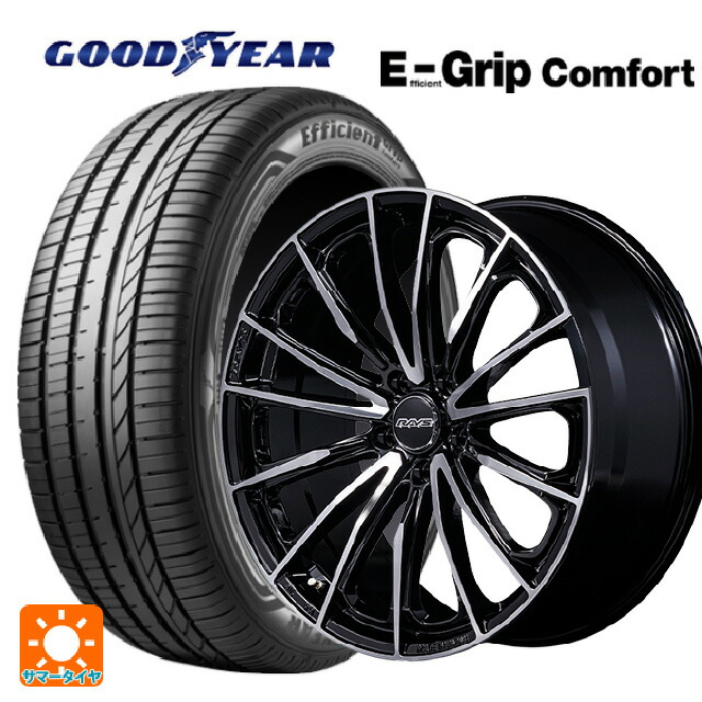 245/40R20 99W XL グッドイヤー エフィシェントグリップ コンフォート レイズ ベルサス ヴォウジェ SE スペックM BAZ 20-8.5J 国産車用 サマータイヤホイール4本セット|タイヤホイール専門店コニシタイヤ