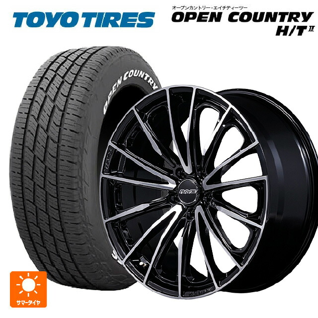 トヨタ ヴェルファイア(40系)用 225/60R18 100H トーヨー オープンカントリー HT2 ホワイトレター レイズ ベルサス ヴォウジェ SE スペックM BAZ 新品サマータイヤホイール 4本セット