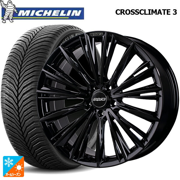 トヨタ アルファード(40系)用 235/45R20 100V XL ミシュラン クロスクライメイト3 正規品 レイズ ベルサス クラフトコレクション ヴォウジェ リミテッド # GX 新品オールシーズンタイヤホイール 4本セット｜タイヤホイール専門店コニシタイヤ