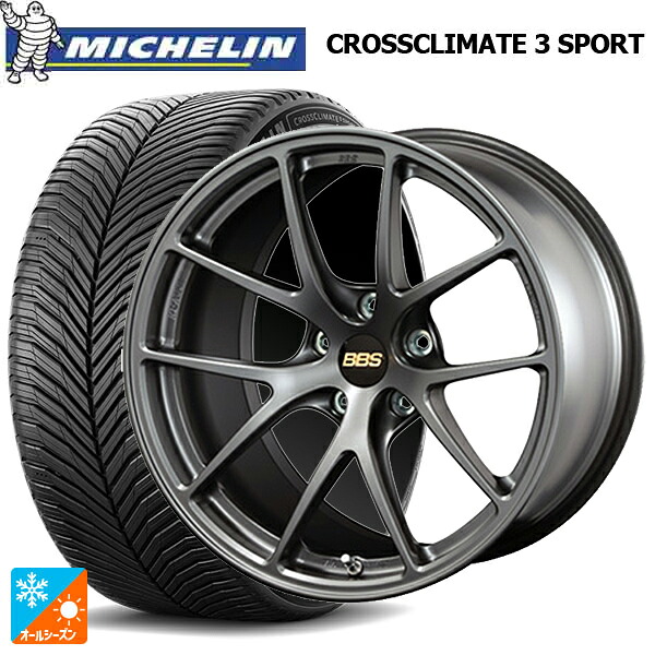 トヨタ GR86(ZN8)用 215/40R18 89Y XL ミシュラン クロスクライメイト3 スポーツ 正規品 BBS RI-A MGR 新品オールシーズンタイヤホイール 4本セット|タイヤホイール専門店コニシタイヤ